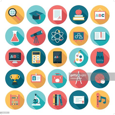 Education Icons High Res Vector Graphic Getty Images