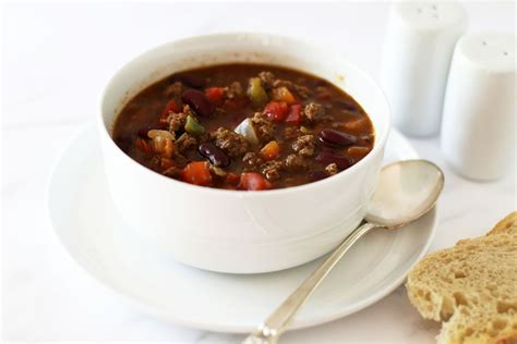 Hearty Chili Beef Soup Recipe