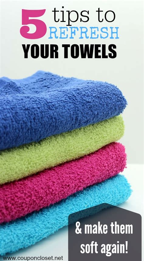 How To Soften Towels Without Fabric Softener One Crazy Mom