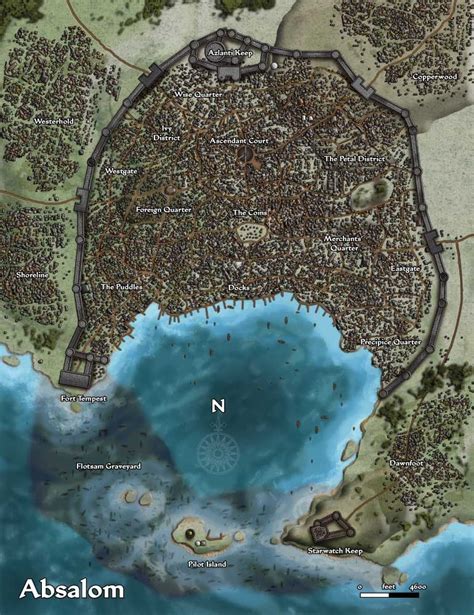 Port City Maps Dnd