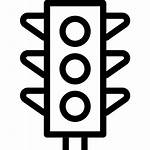 Traffic Clipart Stoplight Icon Stop Jam Outline