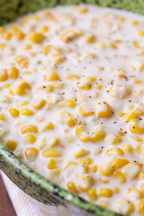 Easy Creamed Corn Recipe {made With Fresh Or Frozen Corn} Lil Luna Recipe Creamed Corn