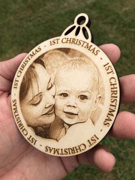 Personalized Christmas Ornament Turner Laser Engraving