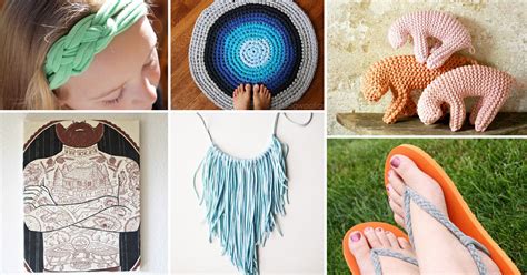 26 Diy Old T Shirt Crafts And Uses You Never Thought Possible
