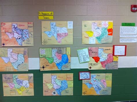 Texas Primary Thematic Wall Map Shop Classroom Maps Images