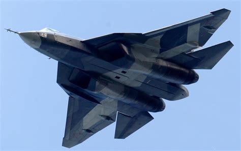 Indo Russian T 50 Pak Fa Stealth Fifth Generation Fighter Aircraft