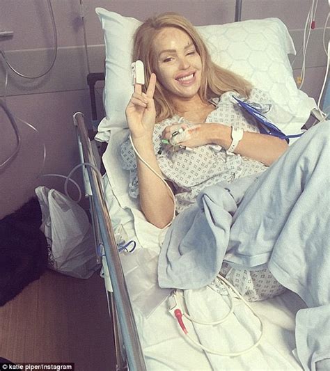 Katie Piper Returns To Hospital For Another Throat Procedure To Remove