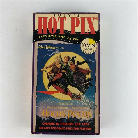 Blockbuster S Hot Pix July Vhs Video Preview Tape Very Rare Ebay