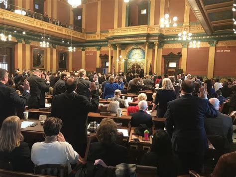 Michigan Legislature Opens 100th Legislative Session Michigan Radio