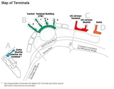 Laguardia Airport Lga Parking Terminals Hotels Transportation