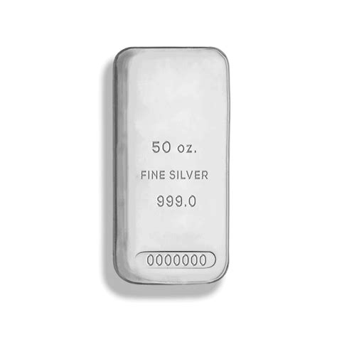 50 Oz Silver Bar Buy 50 Ounce Silver Bars Online