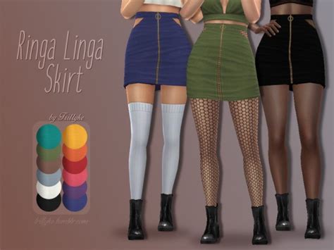 Trillyke Ringa Linga Skirt • Sims 4 Downloads