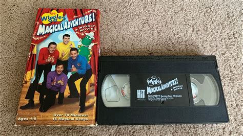 Opening To The Wiggles Magical Adventure A Wiggly Movie 2003 Vhs