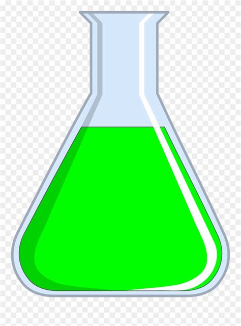 Download Erlenmeyer Flask Green Chemistry Png Image Chemistry Clip