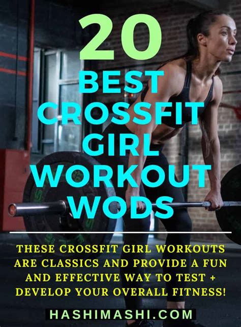 20 Crossfit Girl Workout Benchmark Wods You Need To Know