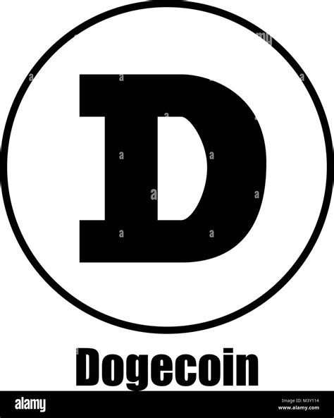 Dogecoin Icon Simple Style Stock Vector Image And Art Alamy