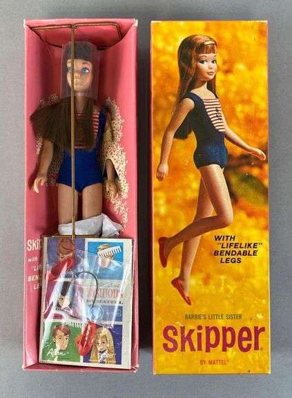 Vintage Mattel Skipper Bendable Leg Barbie Fashion Doll Matthew