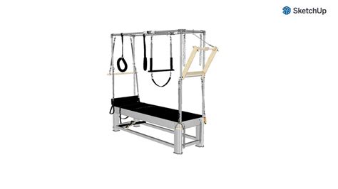 Contrology Pilates Cadillac By Balanced Body Aka Trapeze Table 3d