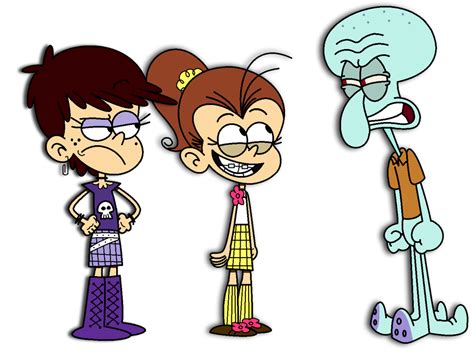 Choose from 3400+ sad graphic resources and download in the form of png, eps, ai or psd. Squidward angry with Luna and Luan by sethmendozaDA ...