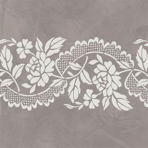 Designer Stencils Roses And Lace Wall Stencil By Jeff Raum Jr31 The