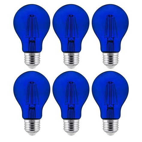Blue Led Light Bulbs Light Bulbs The Home Depot
