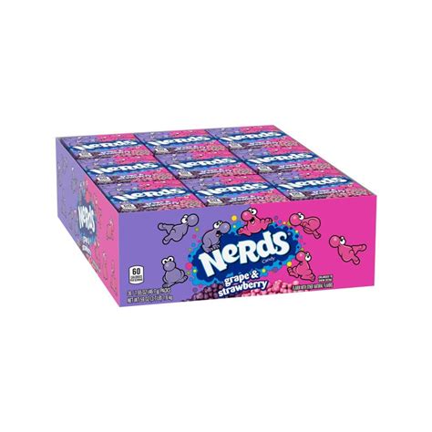 Wonka Nerds Strawberry Grape 36x467g Us Food Ihr Online Shop