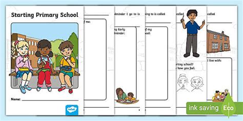 Starting Primary School Transition Booklet Twinkl Twinkl