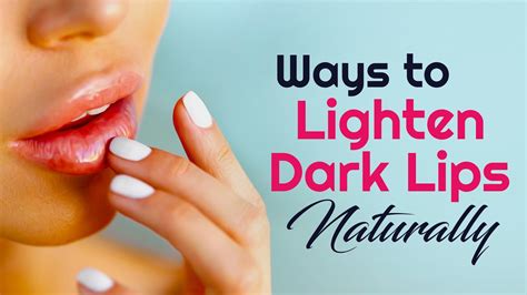 Do You Know How To Lighten Dark Lips Permanently Watch This Video