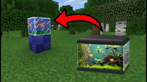 How To Trade For An Aquarium In Mcpe Minecraft Pe Youtube