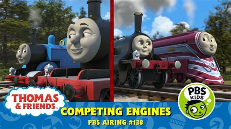 Thomas And Friends Competing Engines Us Pbs Airing 138 Hd Youtube