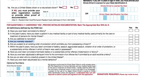 Illinois state police firearm owners identification (foid) to legally possess firearms or ammunition, illinois residents must have a firearm owners identification (foid) card, which is issued by the illinois state police to any qualified applicant. ILLINOIS FOID CARD APPLICATION DOWNLOAD