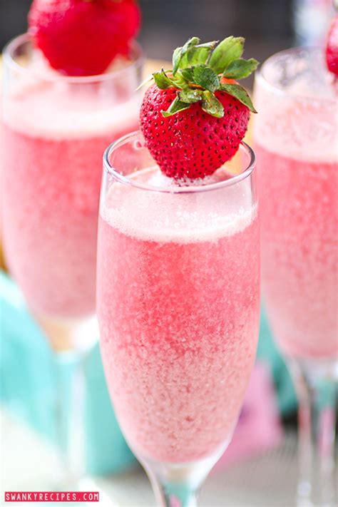 Strawberry Cream Mimosa Swanky Recipes