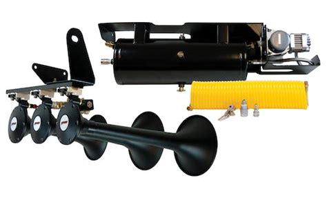 Kleinn Automotive Air Horns Sdkit 734 Bolt On Train Horn System For