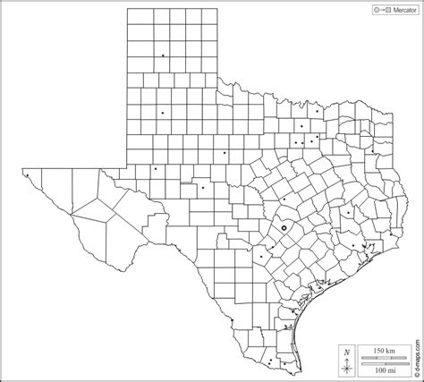 Texas Free Map Free Blank Map Free Outline Map Free Base Map Outline