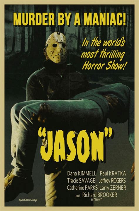 Horror Posters Horror Icons Horror Films Movie Posters Friday The