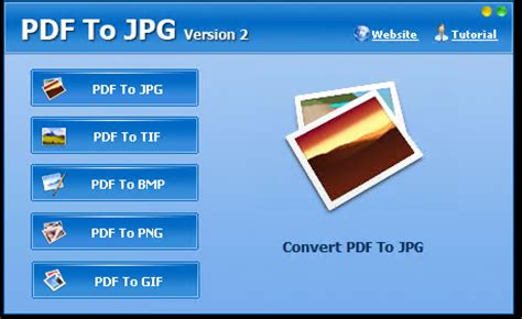 Then click the merge button. PDF To JPG Download | Freeware.de