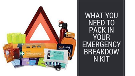 What You Need To Pack In Your Emergency Breakdown Kit London Driving