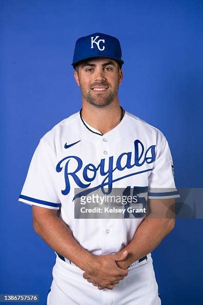 Whit Merrifield Of The Kansas City Royals Poses During Photo Day At