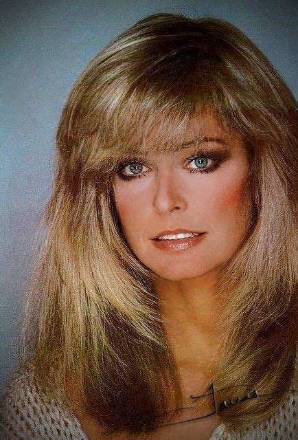 Farrah fawcett the 1970s were known for a woman who kept her farrah fawcett hairstyle since the 1970s gets a makeover on the rachael ray show that leaves her husband speechless. beautiful Farrah in 2019 | Farrah fawcett, Celebrities, Beautiful