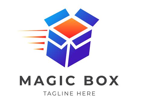 Magic Box Logo By Glowing Graphics On Dribbble