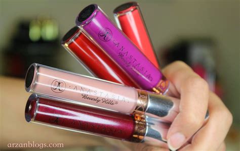 Beauty Anastasia Beverly Hills Liquid Lipsticks Review