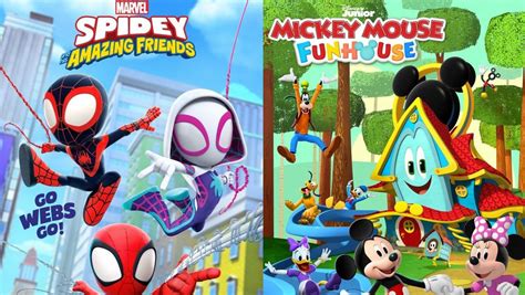 Disney Junior Reveals New ‘spidey And ‘mickey Mouse Preschool Series