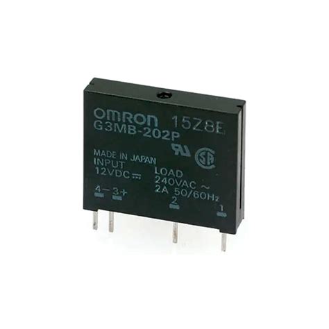 Buy 12v Omron 12vdc Out 240v Ac 2a Solid State Relay At Affordable
