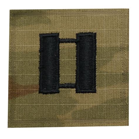 Army Cpt Captain 3 Color Ocp Sew On Rank Patch For Ocp Uniforms