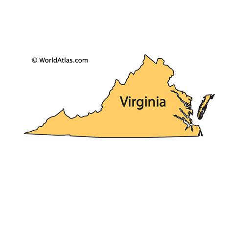 Virginia Maps And Facts World Atlas