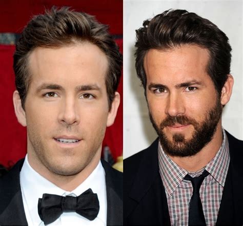 21 Photos Of Celebrities With And Without Beard Beardstyle