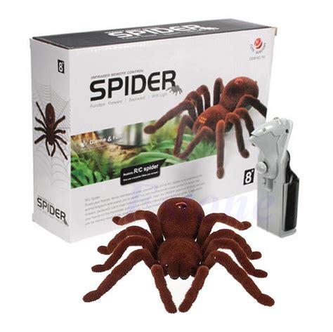 Remote Control Soft Plush Spider Infrared Tarantula Toy