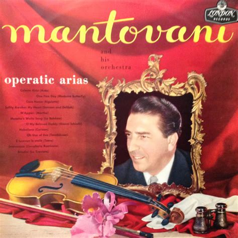 mantovani and his orchestra mantovani plays great operatic arias vinyl discogs
