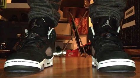 Air Jordan 5 Retro Oreo Reviewon Feet Youtube