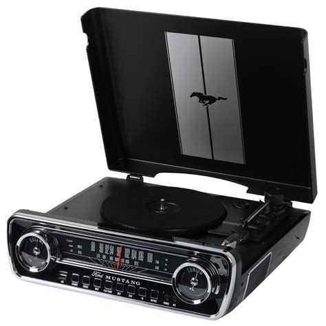 Ion Mustang Lp Record Player Black For Sale Bax Music